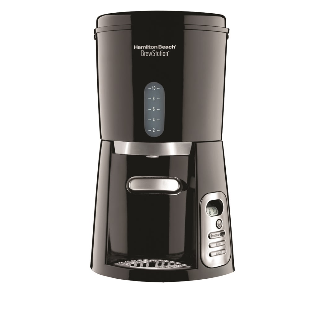 Hamilton beach coffee maker cleaning hot sale